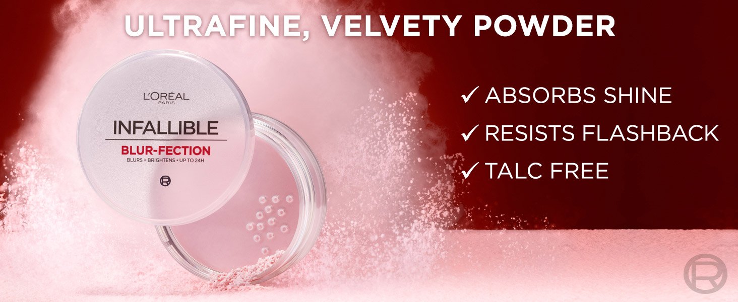 Loreal Cosmetics Face Infallible Blurfection Powder BTF Pink Light 10 071249686676 NavCar D 2 2A